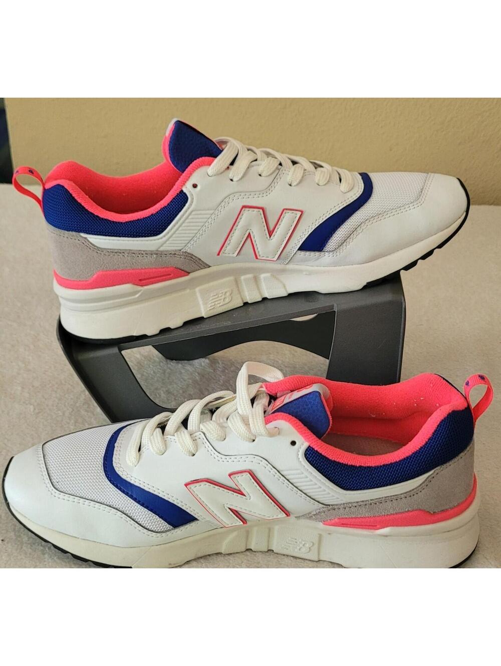 New Balance 997H  White Blue Pink Colorway Men's Size: 9.5 CM997HAJ